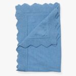 Blue baby blanket