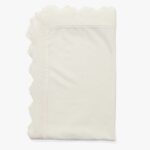 White baby blanket