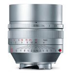 Grey Leica photographic lens.