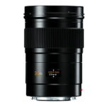 Large black Leica photographic lens.