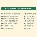 List of chemicals not found in Sukin products.