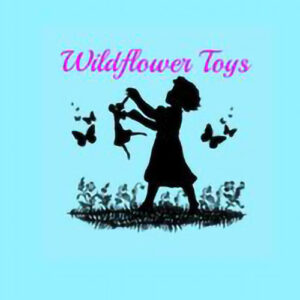 Wildflower toys company logo.