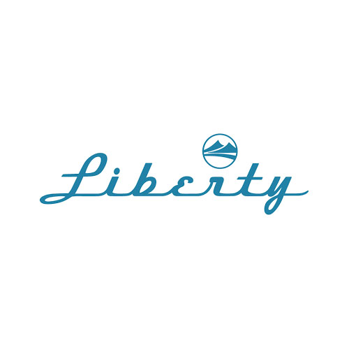 Liberty bottles company logo.