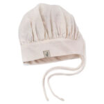 Linen chef's hat for kids.